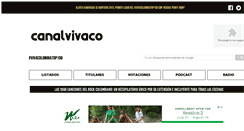 Desktop Screenshot of canalvivacolombia.com